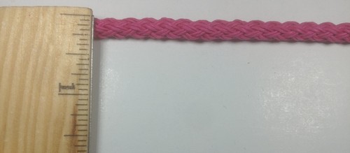 1/4" Plastic Braided Tubular Drawstring Cord -20 Continuous Yards- Many Colors! - Picture 19 of 23