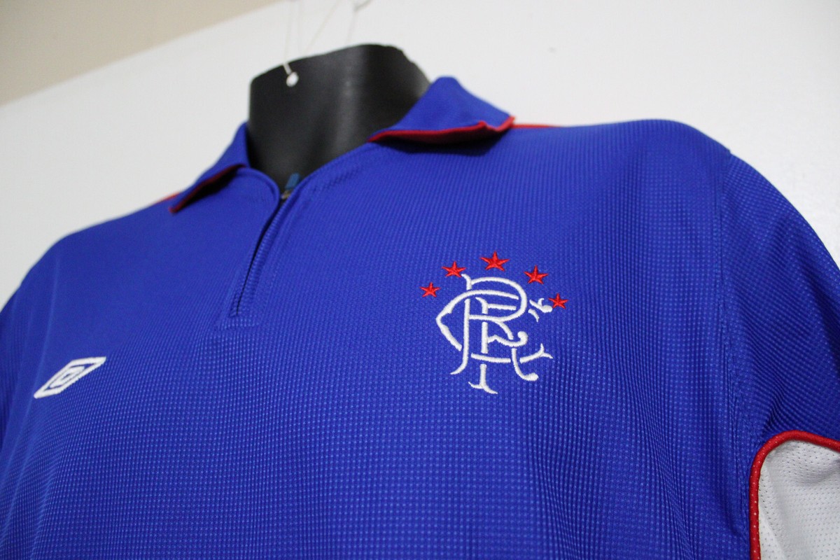 ウェア UMBRO - 00s old umbro soccer practice kit jersey Umbro Rangers FC 2000's 1/4 Zip Training Jersey Men Size