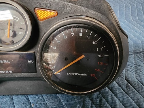 Gauges gauge instrument cluster speedo tach odometer GSX750F GSX 750 Suzuki - Bild 4 von 10