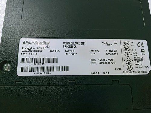 Allen Bradley 1756-L61 /B Logix PAC ControlLogix 5561 Processor (FREE SHIPPNG) - Picture 10 of 10