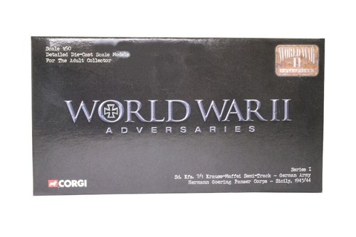 SDKFZ 7 GERMAN HALF TRACK PANZER CORPS GERMAN ARMY 1943/44 - CORGI CC60003 1/50 - Picture 7 of 7