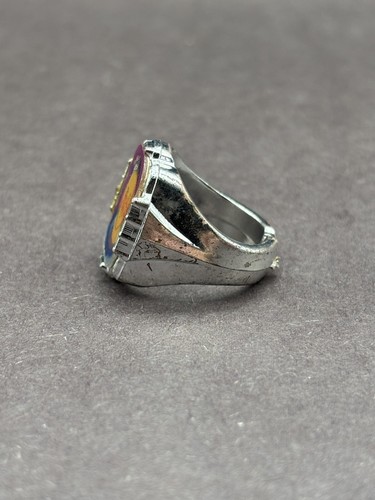 Anillo parpadeante plástico vintage Michael Collins astronauta Apolo 11 Vari-Vue premio. - Imagen 6 de 6