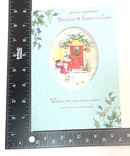 Christmas Card Traditional Brother Sister Mum Dad Xmas Greeting Cards -in-Law - Picture 49 of 182