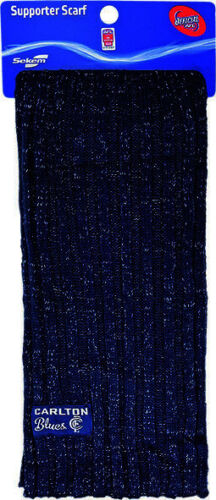 AFL Carlton Blues Marble Knit Scarf Official AFL Brand New AU - Picture 3 of 3