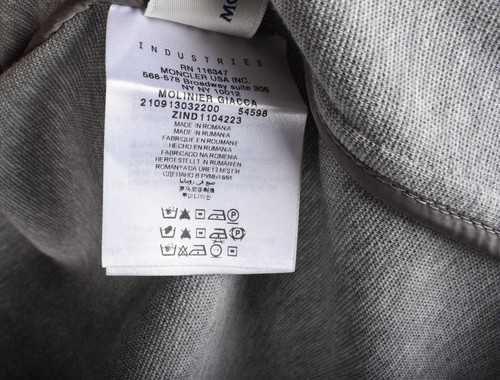 Giacca blazer uomo cotone Moncler Molinier originale taglia 4/large H5394 - Foto 7 di 7
