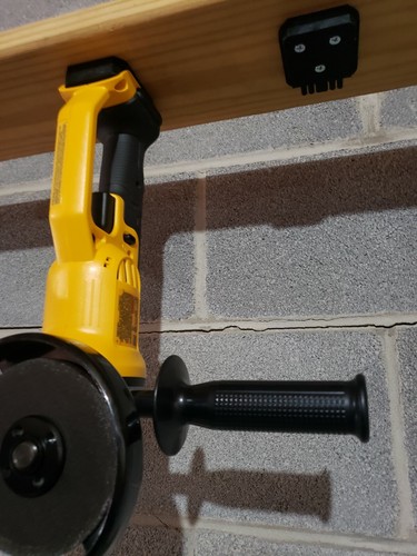 **2 Pack** Dewalt YELLOW 20V Battery Slot Tool Holder Mount - Picture 6 of 7