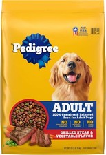 Pedigree Complete Nutrition Adult Dry Dog Food, 18 Pound (Pack of 1), Other 1.59 per pound
