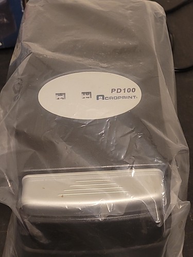 Acroprint PD100 Electronic Time Clock Time Recorder w/ Key Tested & Works Nice! - Picture 4 of 8