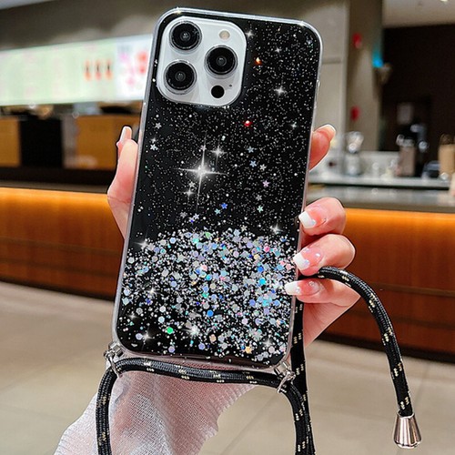 Coque Silicone Etui Paillettes Antichoc Pour iPhone 17 16 15 14 13 12 Pro Max 11 - Photo 1 sur 14