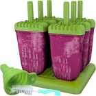 Popsicles Molds with Sticks 6 Individual Pieces BPA Free Popsicle Holders for 