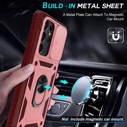 For Samsung Galaxy S21/S21 Ultra/S21 FE 5G Case Ring Kickstand Protect Cover - Picture 12 of 36