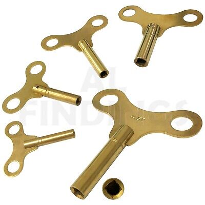 5192 2 pieces 5-in-1 Odd/Even Number Brass Clock Winding Key with COVER from Brass Blessing 5192 2 pieces 5-in-1 Odd/Even Number Brass Clock Winding Key with COVER from Brass Blessing