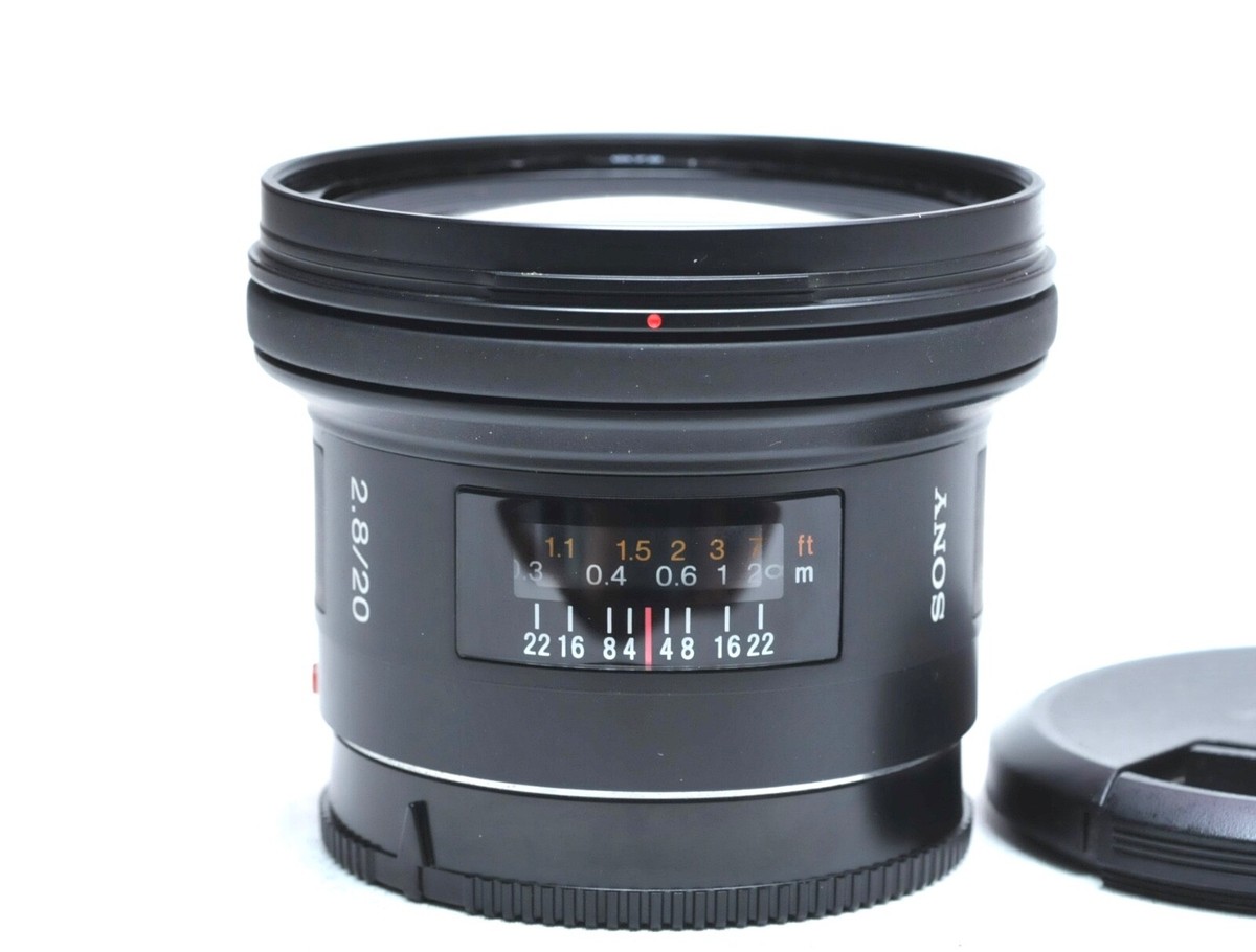 Sony 20mm f/2.8 SAL20F28（Sony A マウント） 中古：B(並品
