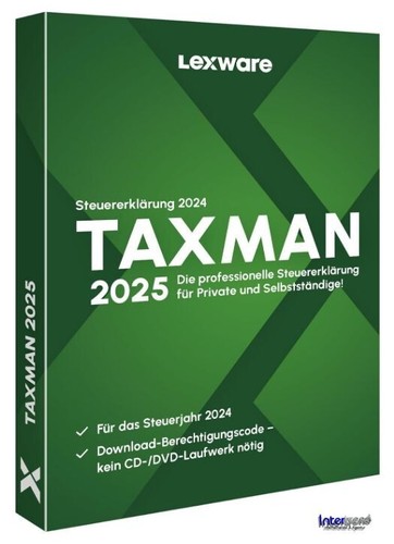 Lexware Taxman 2025 (Steuerjahr 2024) für 5 Steuererklärungen Handbuch (PDF) NEU - Bild 2 von 8