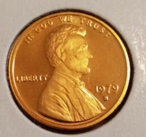 IN A AIRTIGHT CAPSULE 1964 P Lincoln Cent GEM RED PROOF FREE SHIPPING.