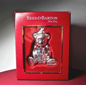 reed & barton baby's first christmas ornament