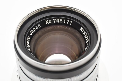 nikkor hc 50mm f2 黒帯 nippon kogaku L39 ニコン Nikon Nippon Kogaku NIKKOR H C 5cm 50mm F2 黒帯
