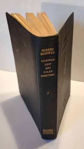 Modern Business Alexander Hamilton Institute 23 Volume 1919 Leather Office Set - Foto 15 di 17