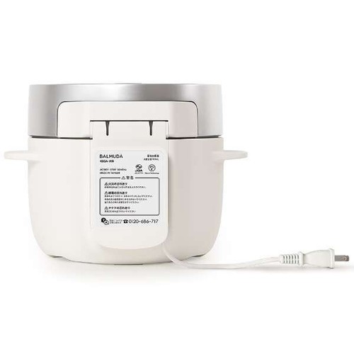 New Balmuda The GOHAN White Black Electric Cooker K03A-WH Japan - Picture 5 of 6