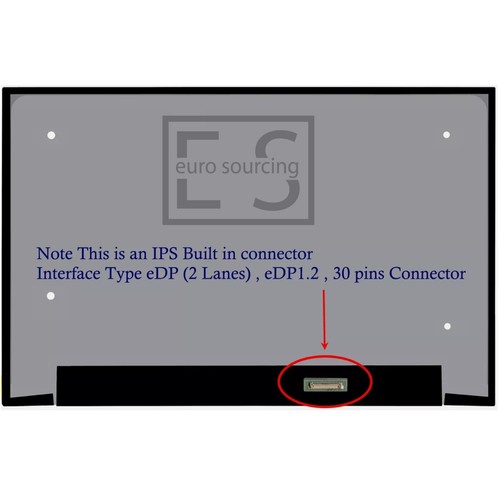 COMPATIBLE 14.0" BOEHYDIS NE140WUM-N51 LAPTOP LED SCREEN 30PIN 1920 X 1200 PIXEL - Zdjęcie 4 z 7