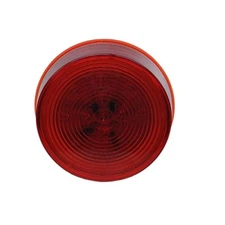 GROTE PERLUX G1032-5 Hi Count 2 1/2" LED Clearance Marker Lights Optic Lens Red
