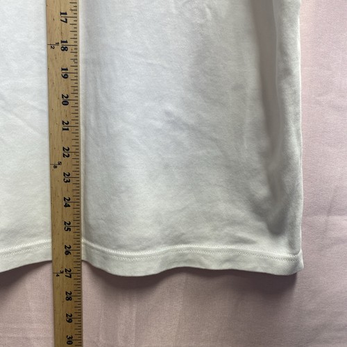 Camisa Polo Nautica Calce Clásico Manga Corta Doble Punta Cuello Hombres Mediana Blanca - Imagen 11 de 22
