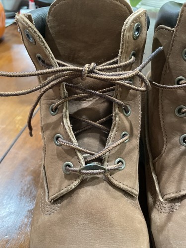 Timberland Womens Boots Brown Leather Size 9M 10392 - Picture 4 of 13