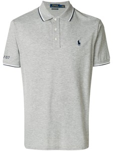 About Classic Trim SzXl 597002 Lauren Ralph Shirt Details Polo Grey Hommes Striped Htr kZPXuiwOT