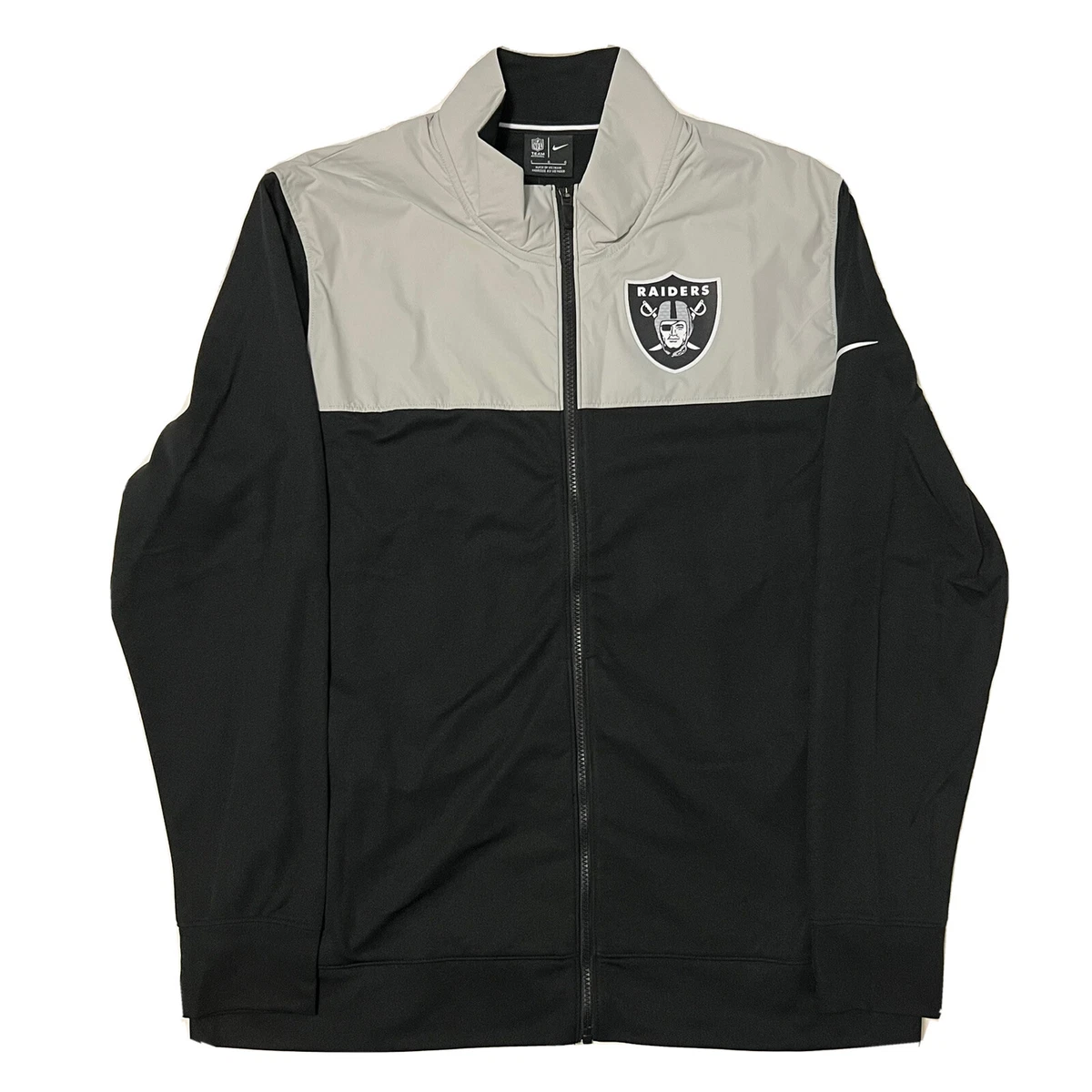 Mens Nike Las Vegas Raiders Sideline Lightweight Jacket Size L NKB6 094N