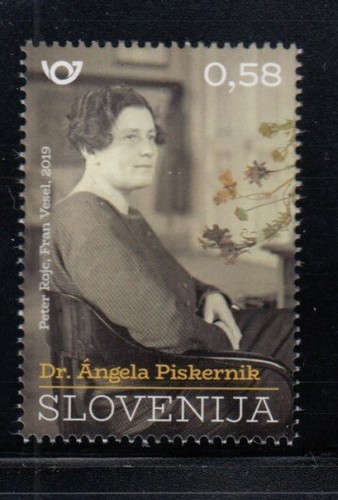 SLOWENIEN Dr. Angela Piskernik, Wissenschaftler postfrisch Briefmarke