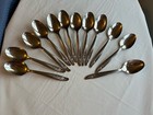Set Of 12 Soup Spoons ROSEANNE Oneida Glossy Stainless Steel Flatware 6.5”