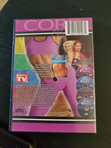 Core Rhythms Dance Exercise Program Starter Package 4-DVD Set - DVD - VERY GOOD - Picture 4 of 4