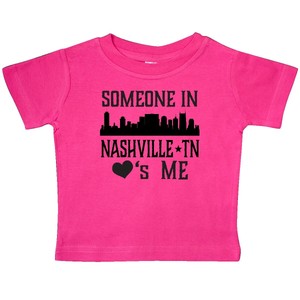 Inktastic-Nashville-Tennessee-Someone-Loves-Me-Skyline-Baby-T-Shirt-Cities-U-S