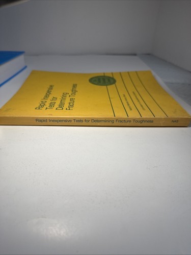 Fracture Toughness Test Prep NRC 1976 Engineering Material Study Guide Book - Picture 12 of 12