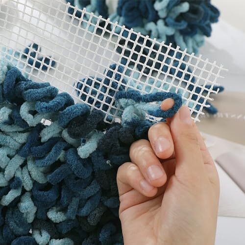 Bulky Loop Yarn for Finger Knitting,Soft Off The Hook Loop Chenille Yarn for ... - Picture 5 of 7