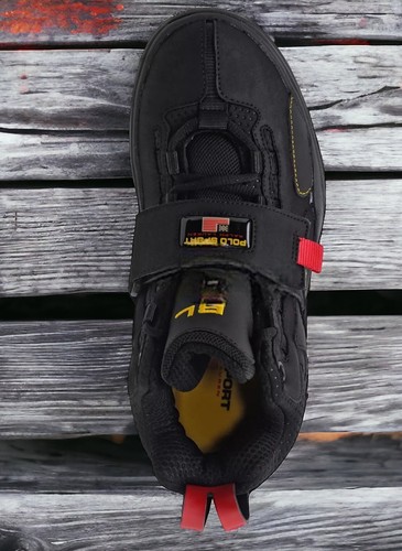 POLO Ralph Lauren Sport PS100 High Top Shoes Boys 7 New Fast Shipping - Picture 7 of 11