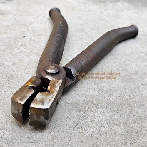 Set of 2 style Jumbo Plier Sharp Harden Teeth Jaw Handmade Tool Heavy Duty - Picture 6 of 13