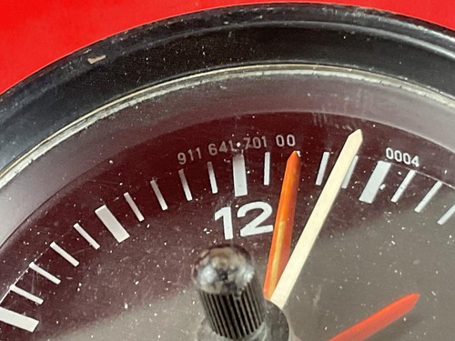 1970-1972 Porsche 911 80mm Clock 91164170100 85588 - Picture 3 of 3
