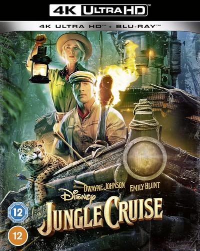 Disney Jungle Cruise (Dwayne Johnson) 4K UHD Ultra HD Blu Ray New