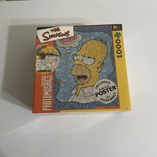 The Simpsons Homer Photomosaics 1000 Jigsaw Puzzle Buffalo Games ...