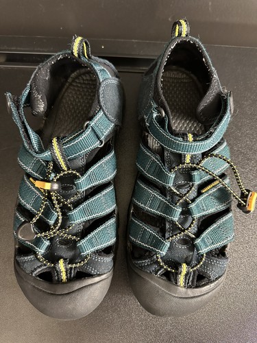 KEEN Newport H2 Sandals Big Kid's Size 7 Green Waterproof - Picture 4 of 13