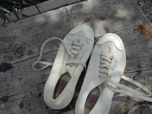 RARES BASKETS BENSIMON T 38 ECRUE BE A 12€ ACH IMM FP COM MOND RELAY A VOIR !!! - Picture 1 of 9