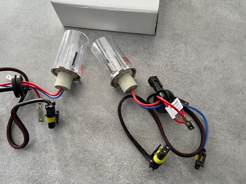 H4 Xenon HID 6000K Bulbs x2 psc Low Beam - Picture 2 of 10