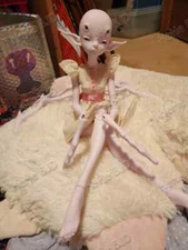 Fantasy BJD Doll 1/4 Mantis Animal Girl Body Resin Eyes Face and Body Makeup Toy