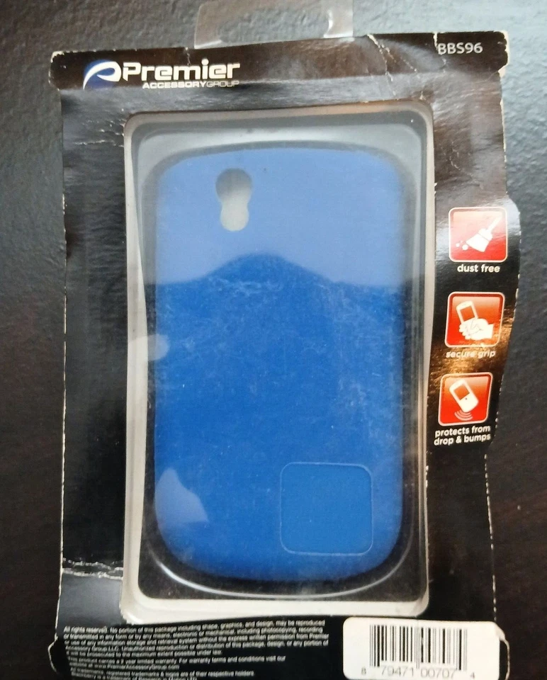 Funda rígida de goma Blackberry con brillo para BlackBerry Tour 9630 Foto 2 de 3