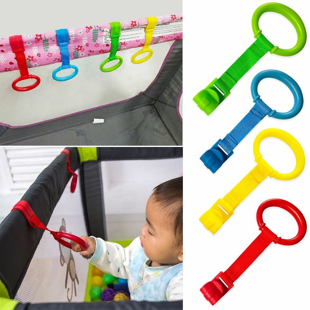 Baby bed cheap with hanging toys