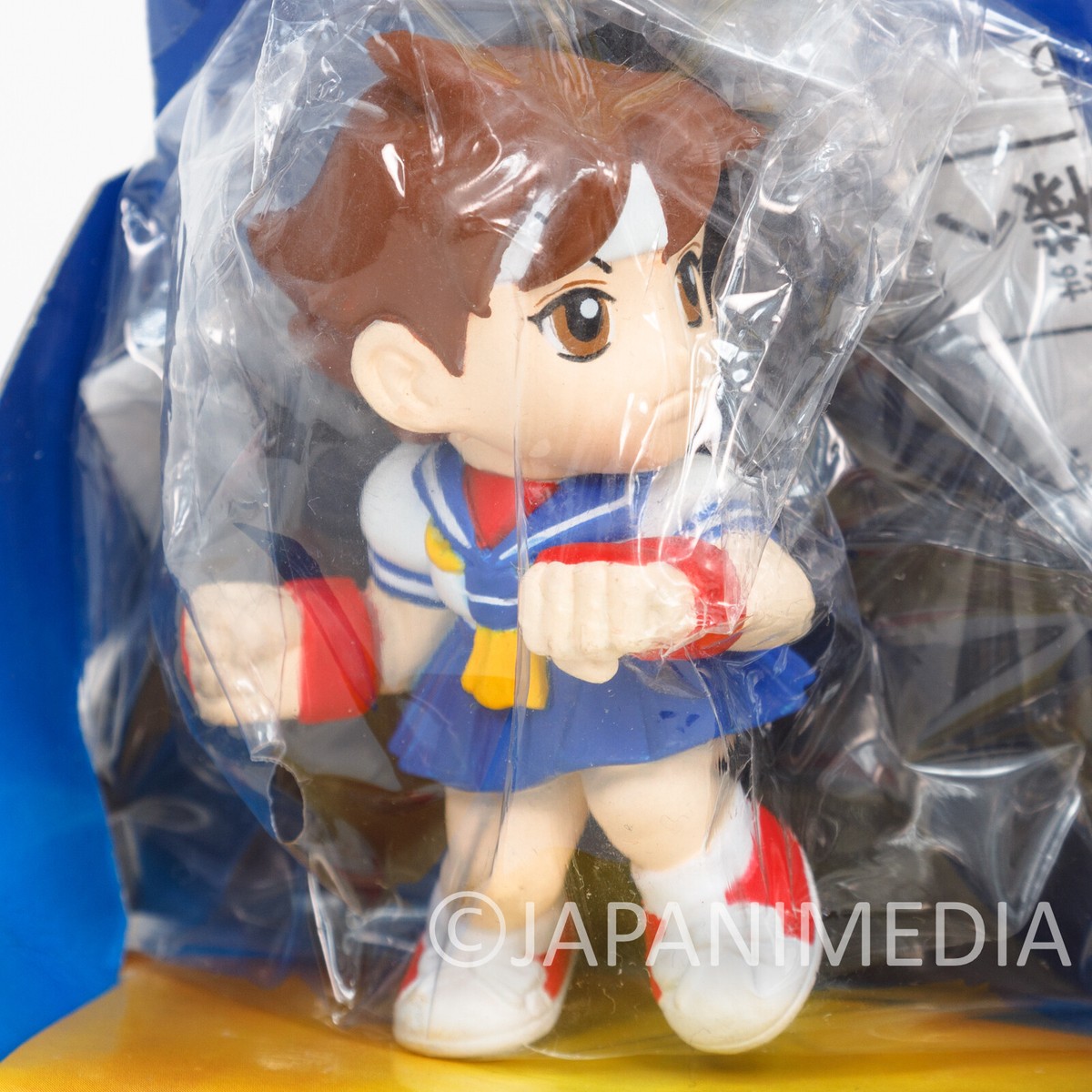 開封品　ストリートファイターⅡ　さくら　ピンク Street Fighter II 2 Sakura Figure Pocket Figure Capcom vs SNK