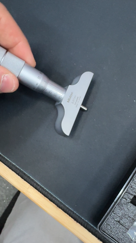 Mitutoyo 0-25mm 0.01mm 129-109 Depth Micrometer - Video 1 of 1