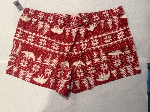 Old Navy Christmas Theme Lounge Shorts Size XXL - Picture 2 of 3