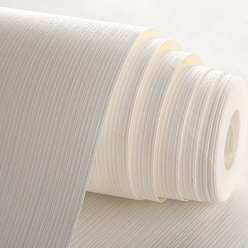 3D Stripe Wallpaper Beige&White Embossed Wall Paper Bedroom Living Room 1-6Rolls - Picture 125 of 146